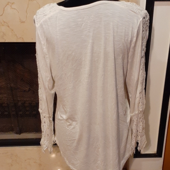 Chico's Lace Top - Picture 2 of 5